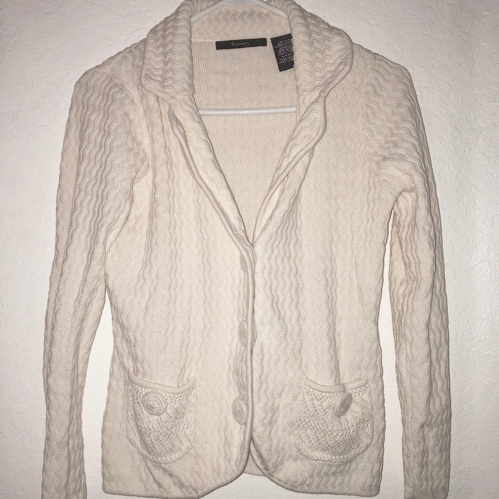 Knitted blazer